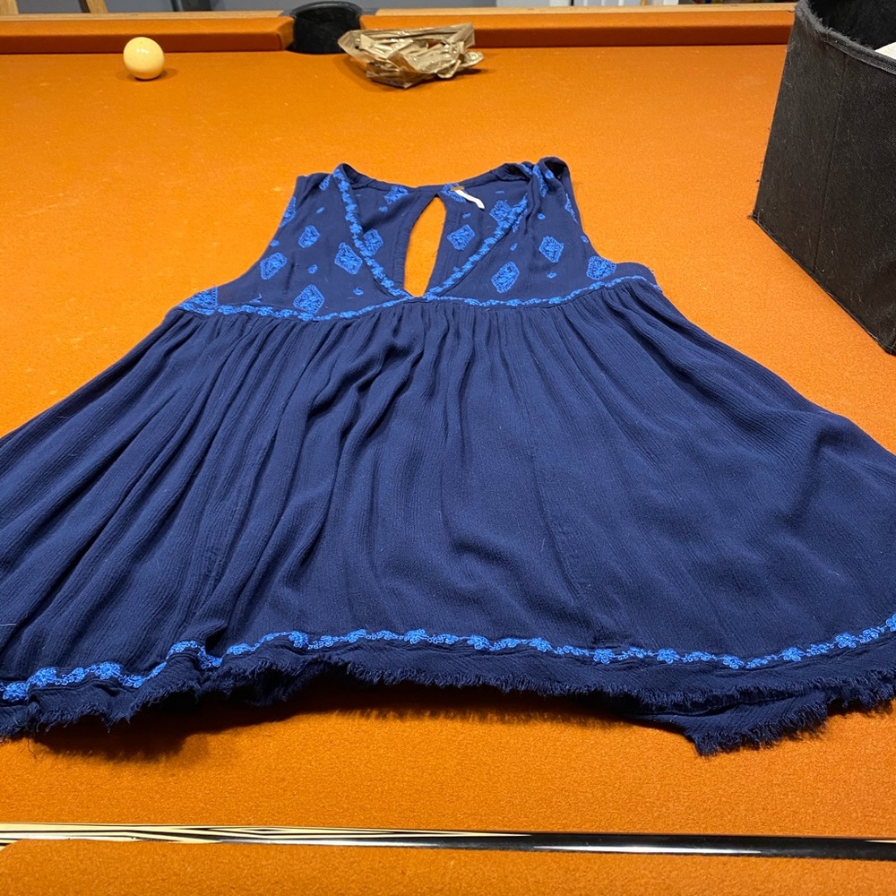 Free People Embroidered Tank - Picture 3 of 4